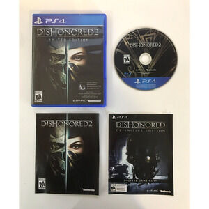 Dishonored 2 [Limited Edition] PS4 (PlayStation 4, 2016) Bethesda - CIB Complete
